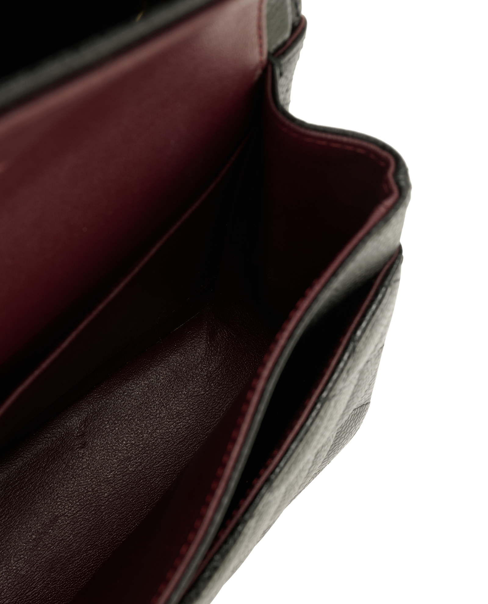 Medium Classic Double Flap, &pound;6,100, Handbags, Black, Caviar, Other view